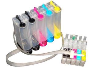 Ciss Kit Ink Tank System for Epson T1100/T510FN Cartridge T0731/T1032/T1033/T1034 Refillable Continuous Ink Supply System - Click Image to Close