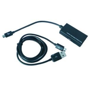 MHL Micro USB to HDMI Cable TV-Out Adaptor - Click Image to Close