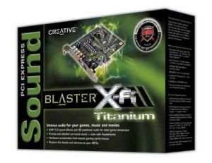 Creative Labs PCI Express Sound Blaster X-Fi Titanium Sound Card - Click Image to Close