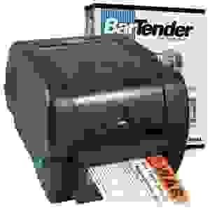 TSC TTP 345 Thermal Transfer Desktop Label Barcode Printer - Click Image to Close
