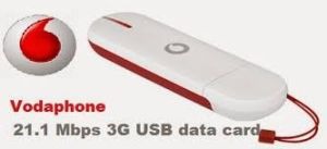 Vodafone 3G USB Data Card Internet 1GB Free 1 Month Unlimited Prepaid Plans