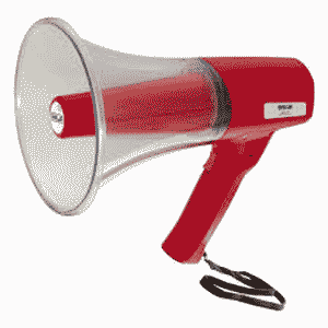 Ahuja CLH 33 Indoor, Outdoor Portable PA Megaphone - Click Image to Close
