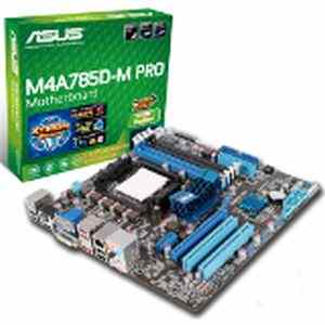 ASUS M4A785D-M-PRO- AMD785G - DDR2 Motherboard For AMD