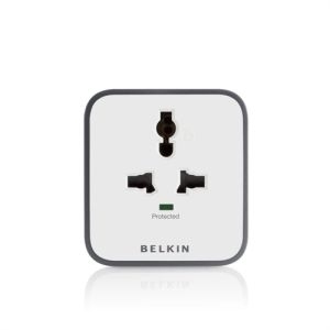 Belkin Universal Socket Cube 1 way Surge Protector Spike Buster - Click Image to Close