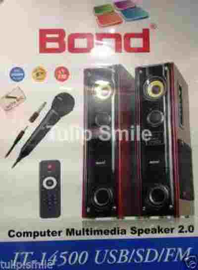 Bond IT-14500BT Multimedia Bluetooth with Wireless Mice and USB Tower Speaker - Click Image to Close