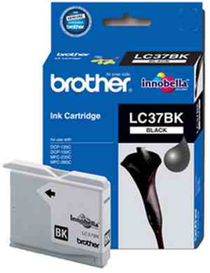 Brother LC 37BK Black Ink cartridge