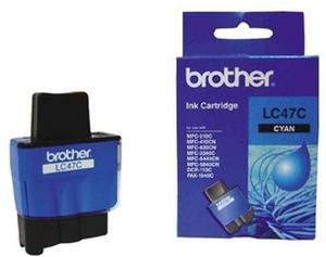 Brother LC 47C Cyan Ink cartridge - Click Image to Close