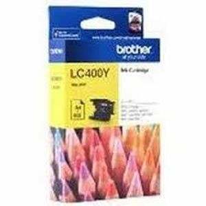 Brother LC 400Y Yellow Ink cartridge - Click Image to Close