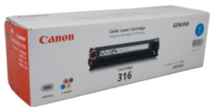 Canon 316C Cyan Printer Toner Cartridge