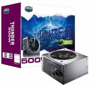 Cooler Master Thunder 500W Computer Power Supply PSU SMPS - Click Image to Close