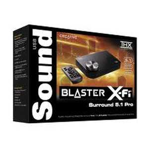 Creative USB Sound Blaster X-Fi PRO Surround 5.1 Sound Card - Click Image to Close
