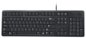 Dell 104 Quiet Key USB 2.0 Keyboard - Click Image to Close