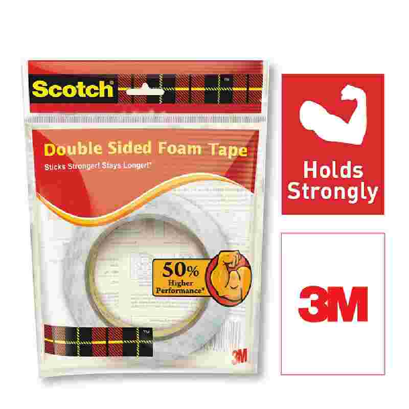 Double Sided Tape 3m Scotch Double Tape Price 22 Jul 21 3m Sided Foam Tape Online Shop Helpingindia