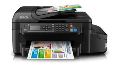 Epson L655 A4 Size Color Duplex wifi All in One with FAX Tank Printer