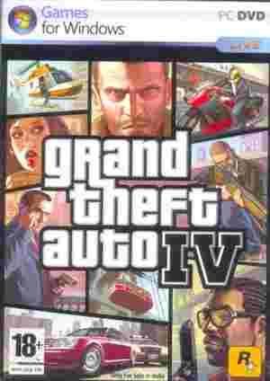 Grand Theft Auto IV Game DVD
