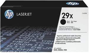 HP 29X Black LaserJet Toner Cartridge - Click Image to Close