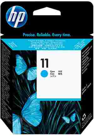 HP 11 Cyan Printhead - Click Image to Close