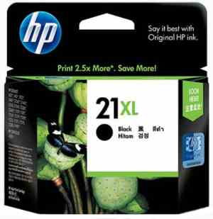 HP 21XL Black Ink Cartridge - Click Image to Close