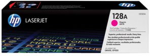 HP 128A Magenta LaserJet Toner Cartridge - Click Image to Close