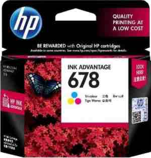 HP 678 Tri-color Ink Cartridge - Click Image to Close