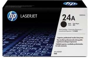 HP LaserJet 24A Black Toner Cartridge - Click Image to Close