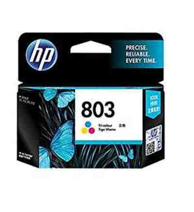 HP 803 Color Original Tri-Color Printer Ink Cartridge - Click Image to Close