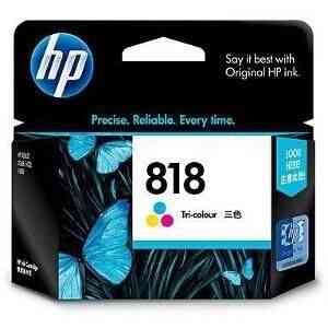 HP 818 Tri-color Ink Cartridge - Click Image to Close