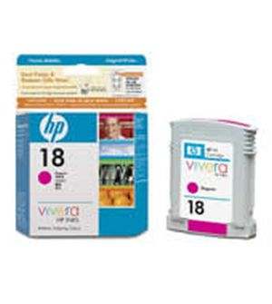 HP 18 Magenta Ink Cartridges