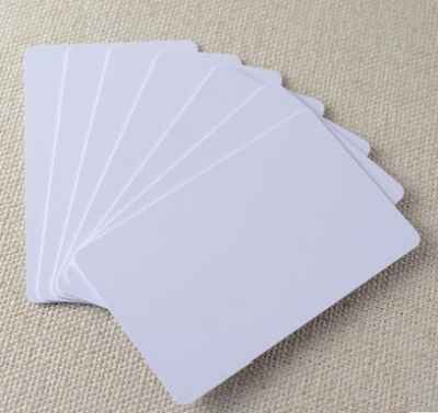PVC Blank ID Card Epson Printer 50 PCs Box Plastic Premium White Inkjet Cards - Click Image to Close