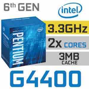 Intel Dual Core G4400 LGA 1151 4th Gen Processor CPU