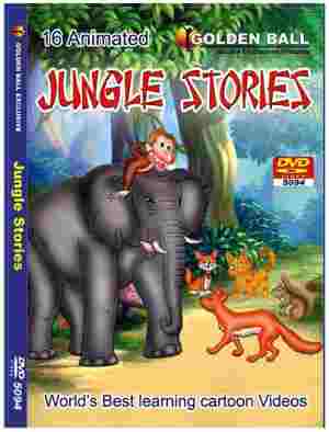 Golden Ball 16 Animated English DVD Jungle Stories - Click Image to Close