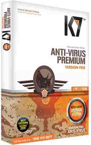 K7 Virus Security Premium Software CD - Click Image to Close