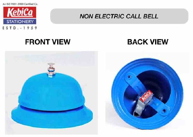 Kebica KCB 2064 NON ELECTRIC BLUE Office Table Call Bell