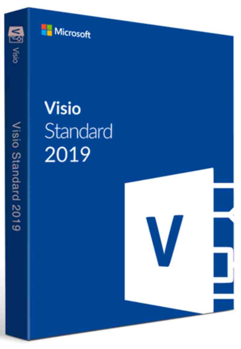 Microsoft ms Visio 2019 Standard Software