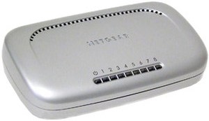 NETGEAR 8 Port 10/100 Mpbs LAN Network Switch - Click Image to Close