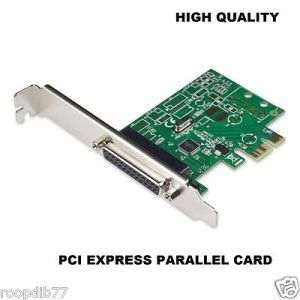 PCI-E / PCI EX / PCI Express 1 Port Parallel Printer LPT Port I/O Card - Click Image to Close