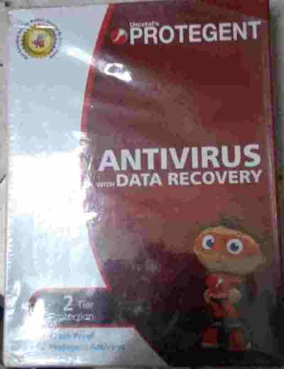 Protegent Antivirus with Data Recovery Software 10 PC/ 1 Yr. (CD