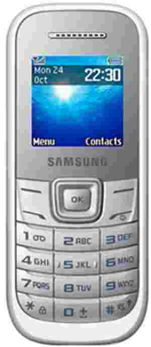 Samsung E1200 Mobile - Click Image to Close