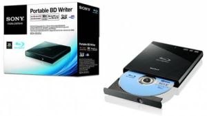 Sony External Slim USB Blu-Ray DVD WRITER - Click Image to Close
