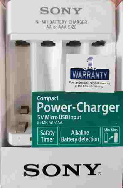 Sony BCG-34HHN for AA/AAA (Battery Not Included) Battery Charger