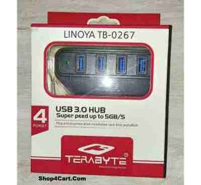 Terabyte LINOYA TB - 0267 4 Port USB 3.0 hub - Click Image to Close