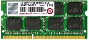 Transcend DDR3 4 GB Laptop RAM - Click Image to Close