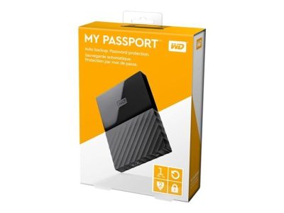 WD 1TB My Passport USB 3.0 2.5" External Hard Disk Drive HDD - Click Image to Close