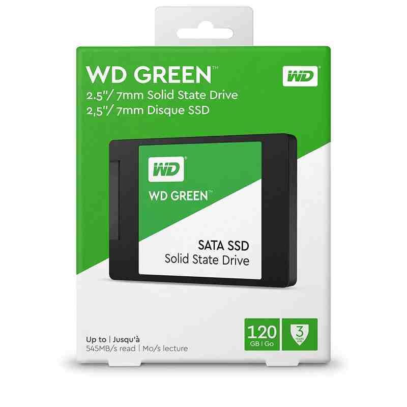 WD WDS120G2G0A 120GB 2.5-inch Internal Solid-State Hard Drive SSD - Click Image to Close