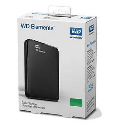 Western Digital 1TB Elements 2.5 USB 3.0 External Portable Hard Disk Drive HDD