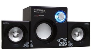 Zebronics Thunder SW2250 2.1 Multimedia Speakers - Click Image to Close