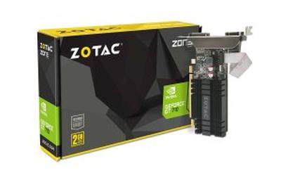 Zotac GT710 2GB DDR3 NVIDIA GeForce Gaming/Graphics Card - Click Image to Close